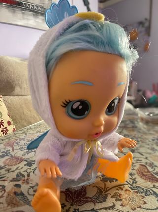 Muñeco Bebé Llorón vestido de pato