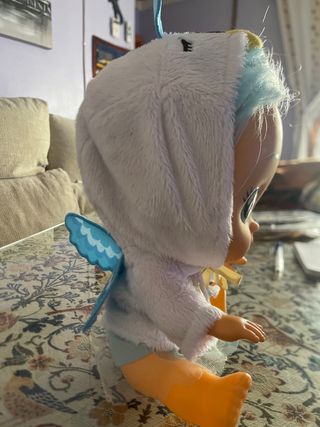 Muñeco Bebé Llorón vestido de pato