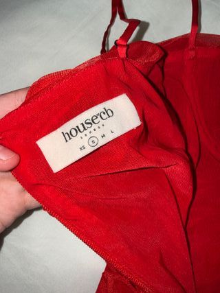 Vestido House of CB Rojo Talla S ( con Tara)