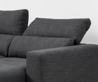 Sofá 3 plazas Ekilstuna Ikea gris tela.Regalofunda