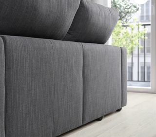 Sofá 3 plazas Ekilstuna Ikea gris tela.Regalofunda