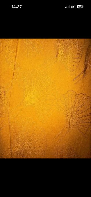 Traje de flamenca amarillo volantes