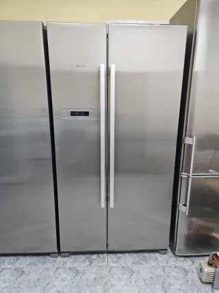 Nevera Americana Bosch Acero Inoxidable