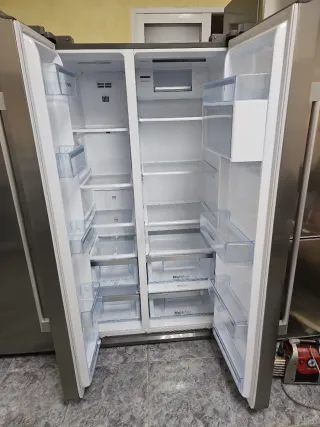 Nevera Americana Bosch Acero Inoxidable