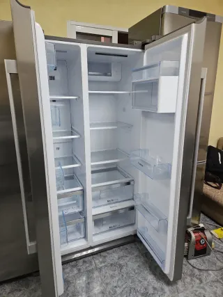 Nevera Americana Bosch Acero Inoxidable