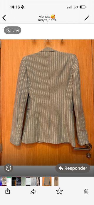 Americana Stradivarius gris