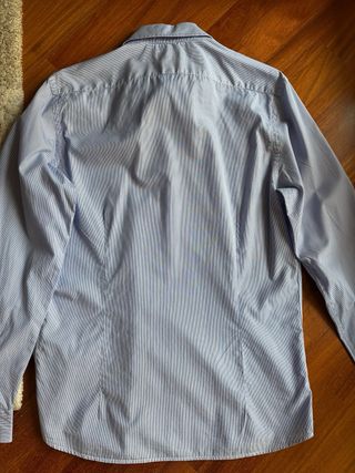 Camicia Seventy a righe blu