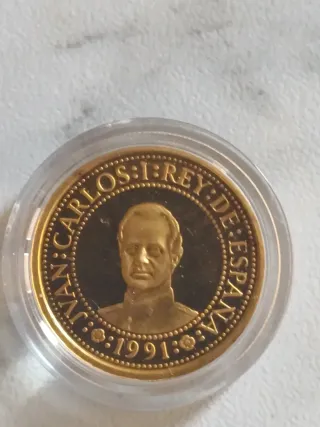 Moneda 20000 Pesetas Oro 1991 FNMT