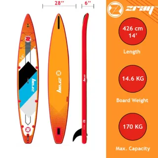 Tabla Paddle Surf Zray 14' Casi Nueva