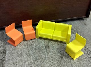 mobili vintage Barbie Town house 1970