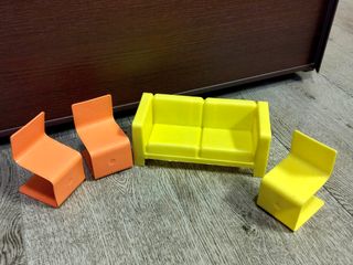 mobili vintage Barbie Town house 1970