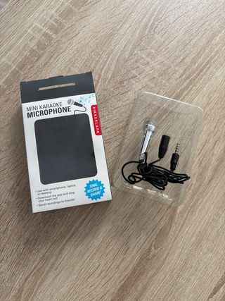 Mini Micrófono Karaoke Kikkerland