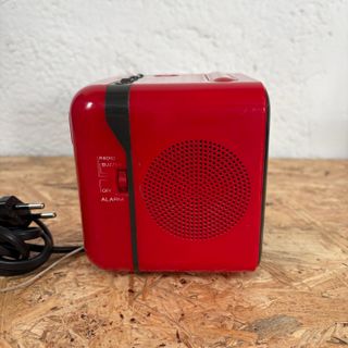 SONY DIGICUBE ICF-C101W ROSSA