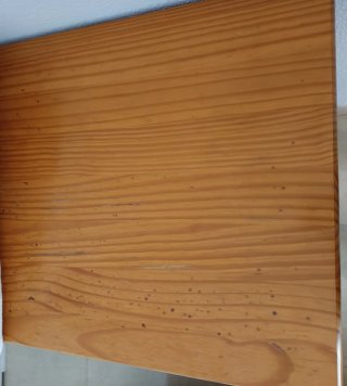 Escritorio madera provenzal 110x50x74