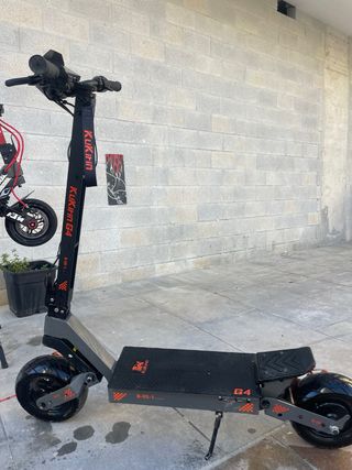 Patinete Eléctrico Kukirin G4 gris /naranja