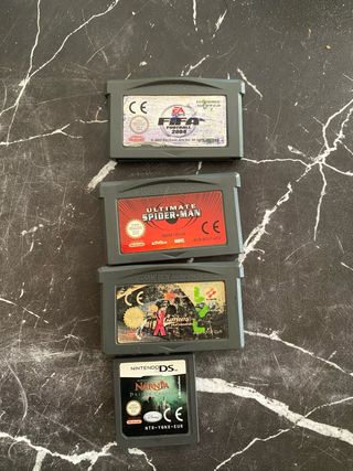 Juegos game boy y DS