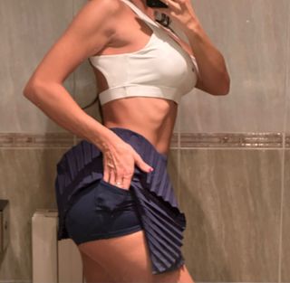 Alo Yoga Conjunto Falda-Pantalón y Top Talla M