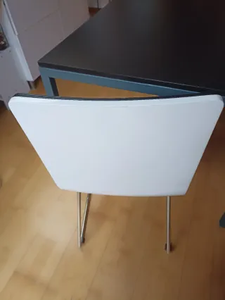 Conjunto 6 sillas de comedor patas de metal