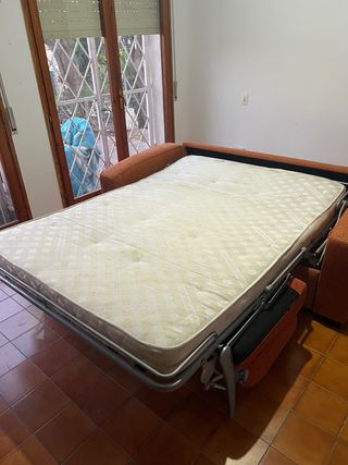 Sofá Cama Naranja