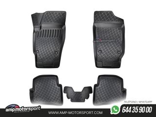 ALFOMBRILLAS DE GOMA RIZLINE PARA SEAT IBIZA 6L 2002-2008