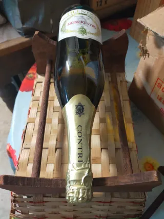 Portabottiglie artigianali in legno