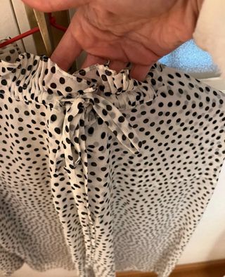 Camisa Zara lunares elegante