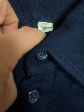 Maglia uomo maglina vintage blu notte XS