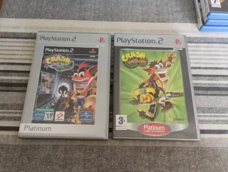 Crash Bandicoot PS2 Platinum (2 juegos)