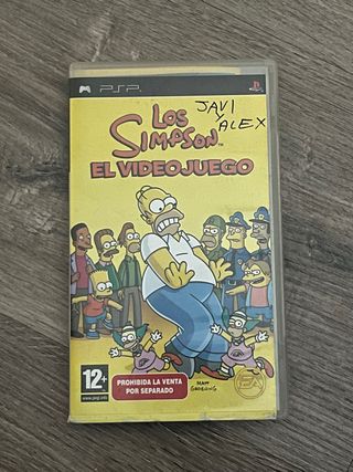 Los Simpsons El Videojuego PSP