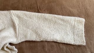 Jersey Zara Lana Alpaca Beige Talla Única