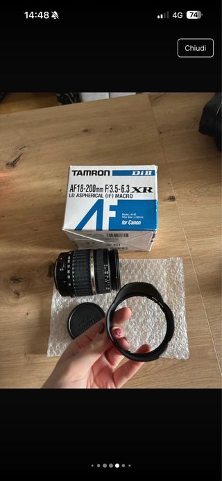 Tamron AF 18-200mm F/3.5-6.3 XR Macro