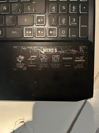 Portátil Acer Nitro 5 Intel Core i7