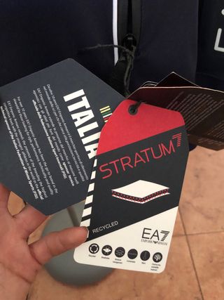 Chaqueta EA7 Emporio Armani Italia Fisi abrigo