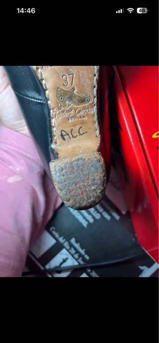 Zapatos Flamenco Roberto Garrido Negros