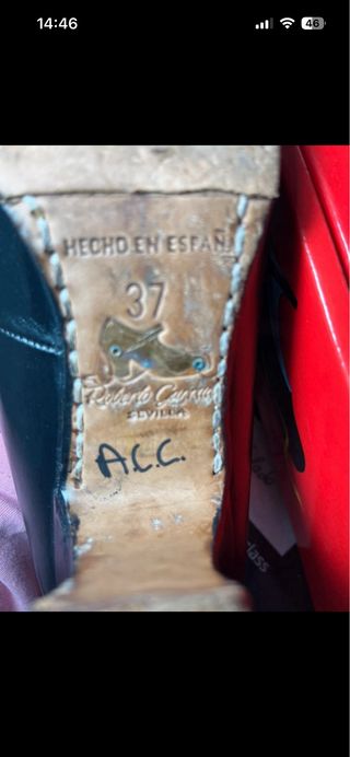 Zapatos Flamenco Roberto Garrido Negros