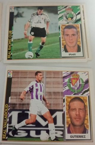 Cromos Fútbol Liga 97/98