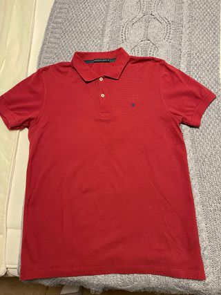 Polo Purificación Garcia Rojo Hombre