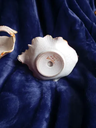 Portacandele 2 in ceramica antica Bassano Italia