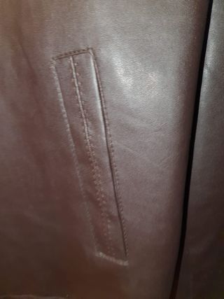 Chaqueta GEXIN PVC Marrón Talla L