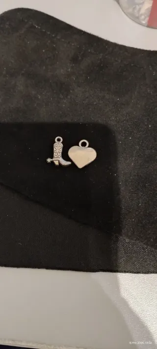 71 Ciondoli Cuoricini e 71 Texani Acciaio