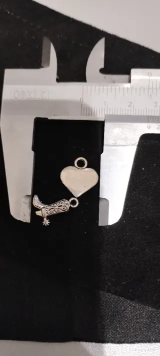 71 Ciondoli Cuoricini e 71 Texani Acciaio