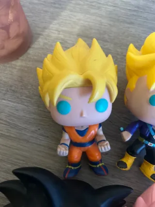 Lote 4 figuras Funko Pop Dragon Ball