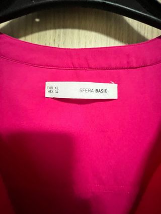 Camisa sin mangas rosa