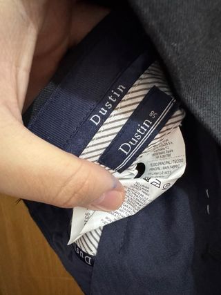 Traje Dustin Talla 58 negro