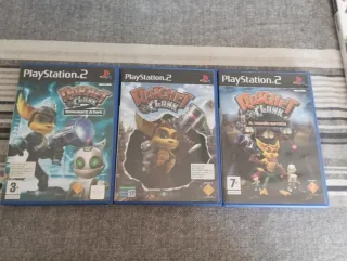 Ratchet & Clank PS2 (3 Juegos)