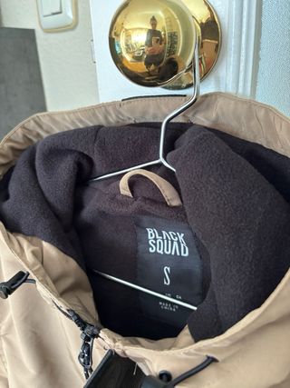 Chaqueta (anorak) cortavientos Black Squad Talla S