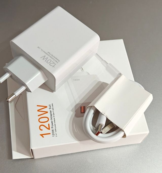 Caricabatterie 120W compatibile Xiaomi Rapido + Cavo 1 m