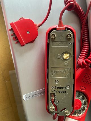 Teléfono Góndola Vintage Rojo