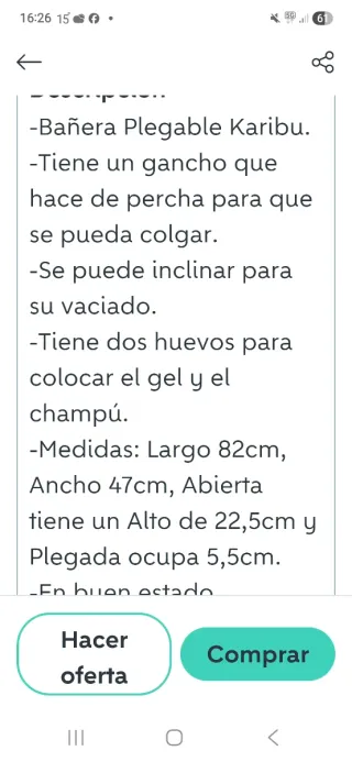 Bañera para bebé Karibu naranja