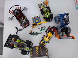 Lote Vehículos Lego. Buen Estado.